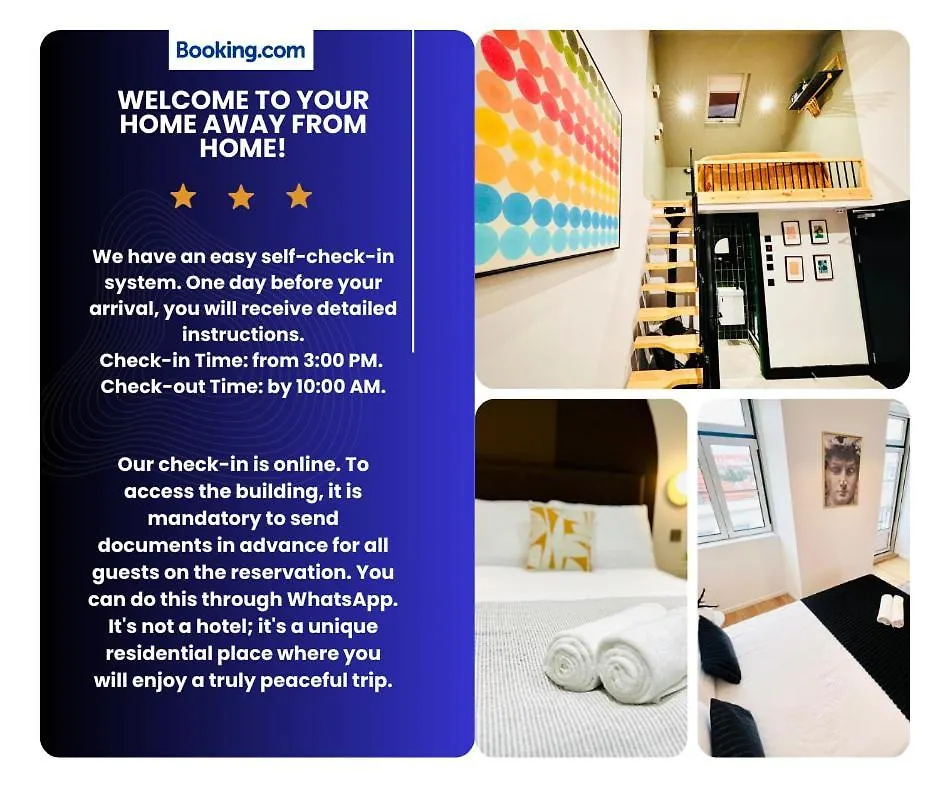 Apartmán Lisbon 87 City Center Flat Ideal For Groups And Families Portugalsko